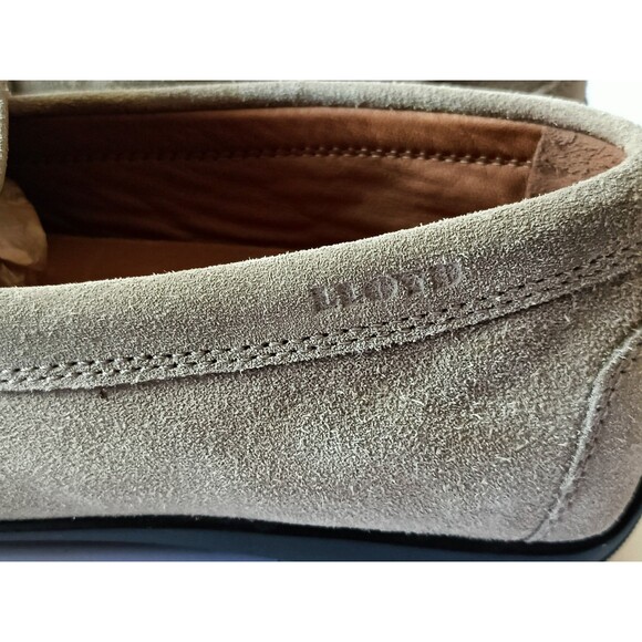 LLOYD Germany Emilio Slippers Men\'s Size 9 Taupe Beige Suede Slip On Preppy main image 7
